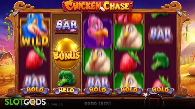 Chicken Chase Slot - Screenshot 3