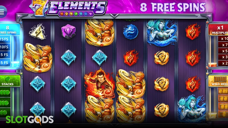 7 Elements Slot - Screenshot 2