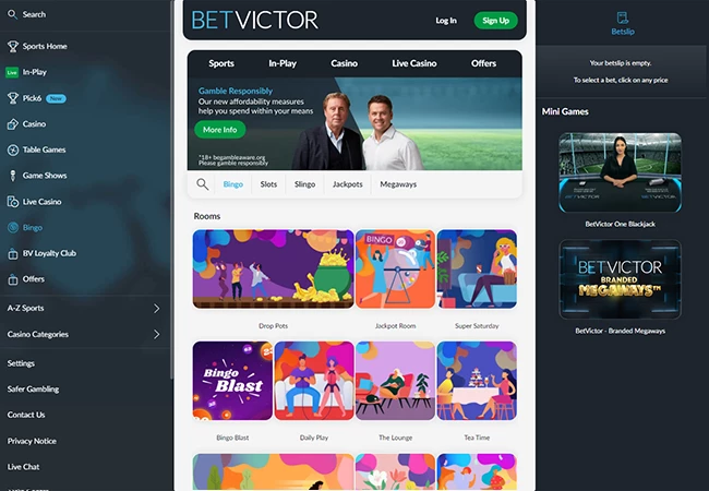 BetVictor Casino Desktop Screenshot 4