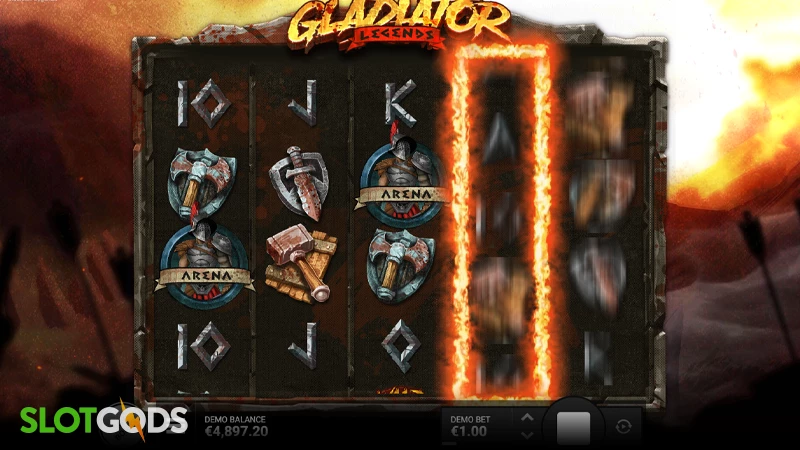 Gladiator Legends Slot - Screenshot 2