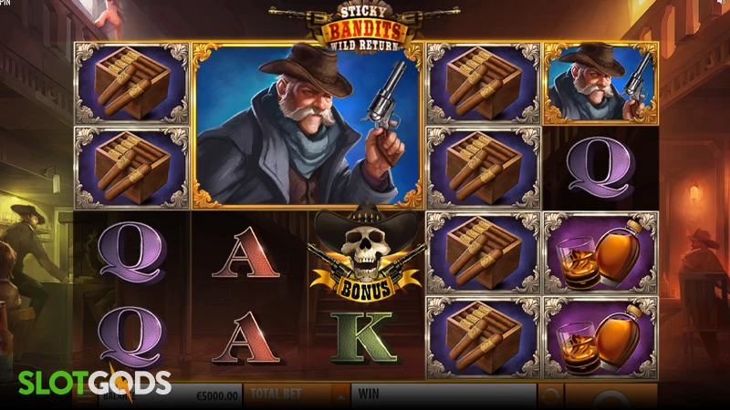 Sticky Bandits: Wild Return Slot - Screenshot 1