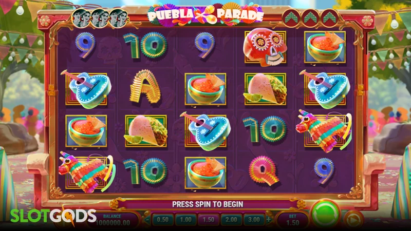 Puebla Parade Slot - Screenshot 1