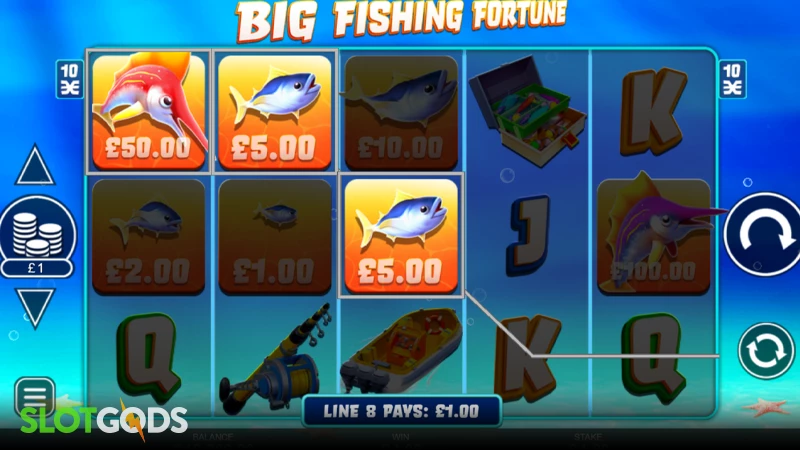 Big Fishing Fortune Slot - Screenshot 3