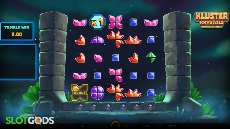 Kluster Krystals Megaclusters Slot - Screenshot 1