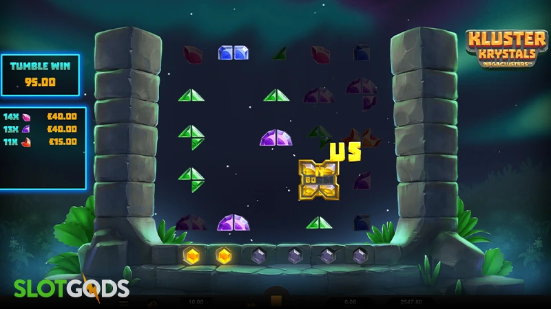 Kluster Krystals Megaclusters Slot - Screenshot 2