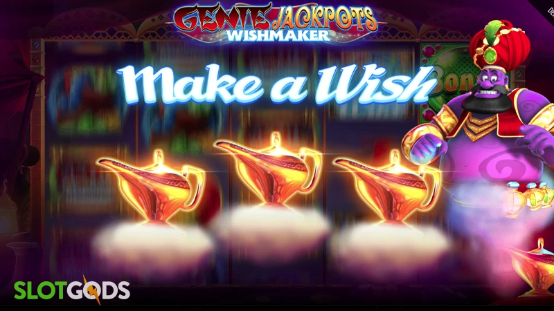 Genie Jackpots Wishmaker Slot - Screenshot 3