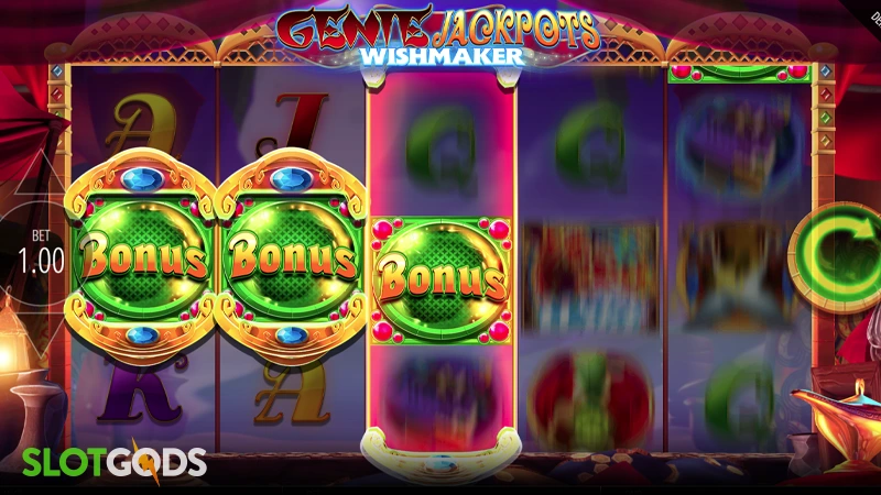 Genie Jackpots Wishmaker Slot - Screenshot 4