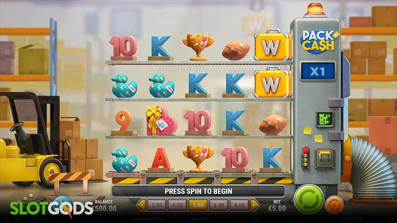 Pack & Cash Slot - Screenshot 1