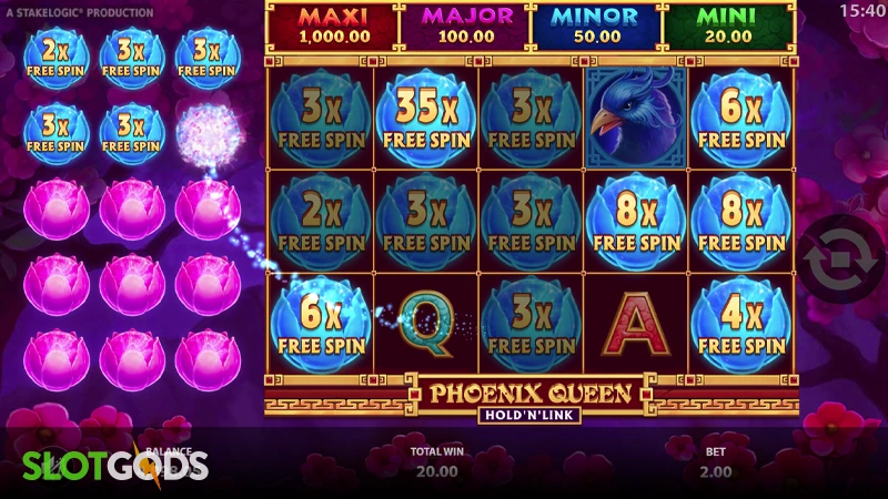 Phoenix Queen Slot - Screenshot 2