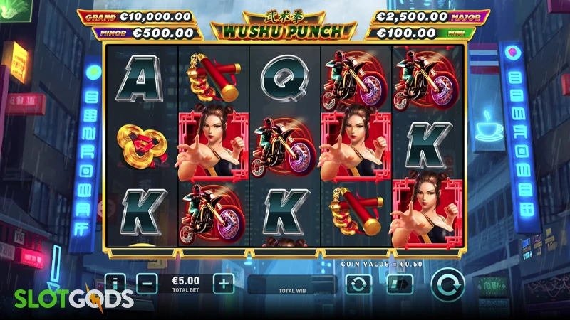 Wushu Punch Slot - Screenshot 1
