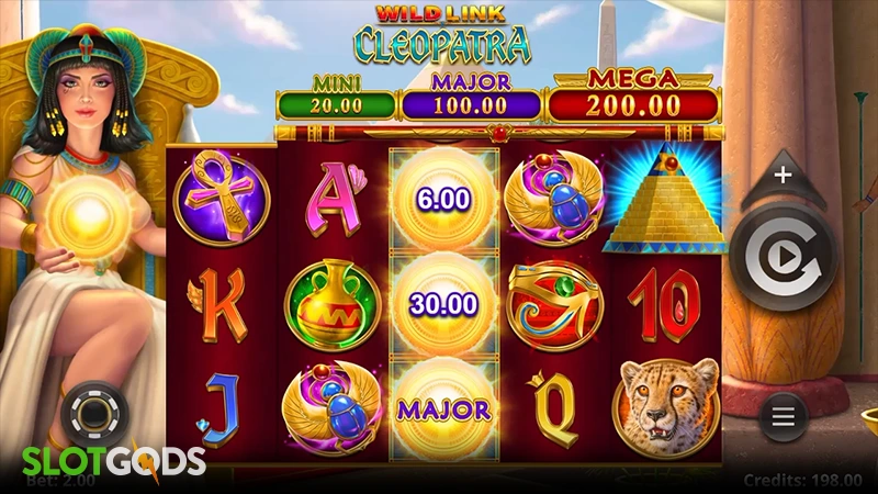 Wild Link Cleopatra Online Slot by SpinPlay Games