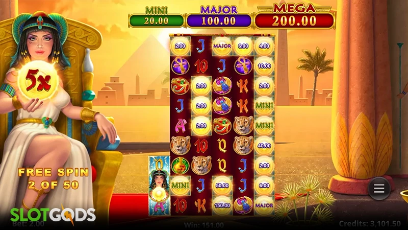 Wild Link Cleopatra Slot - Screenshot 3