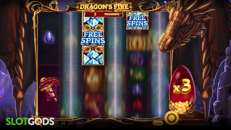 Dragon's Fire Megaways Slot - Screenshot 2