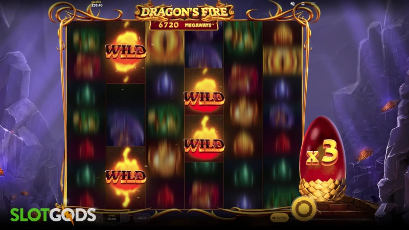 Dragon's Fire Megaways Slot - Screenshot 3