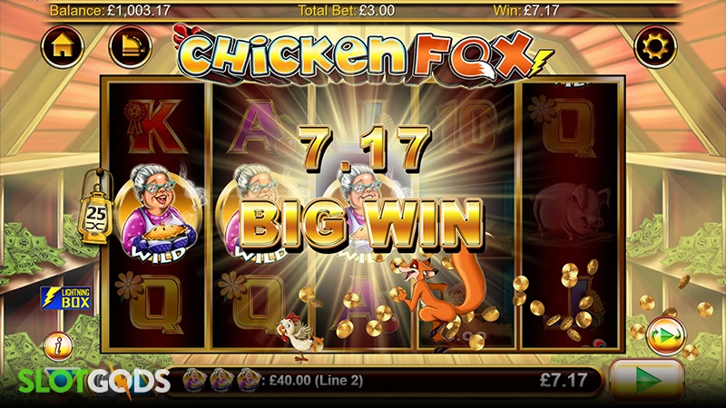 Chicken Fox Slot - Screenshot 4