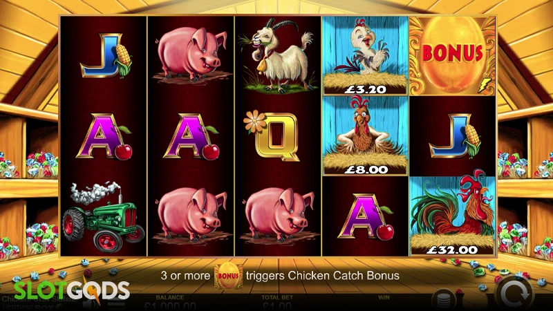 Chicken Fox 5x Skillstar Slot - Screenshot 1