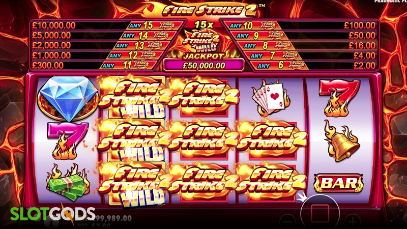 Fire Strike 2 Slot - Screenshot 2