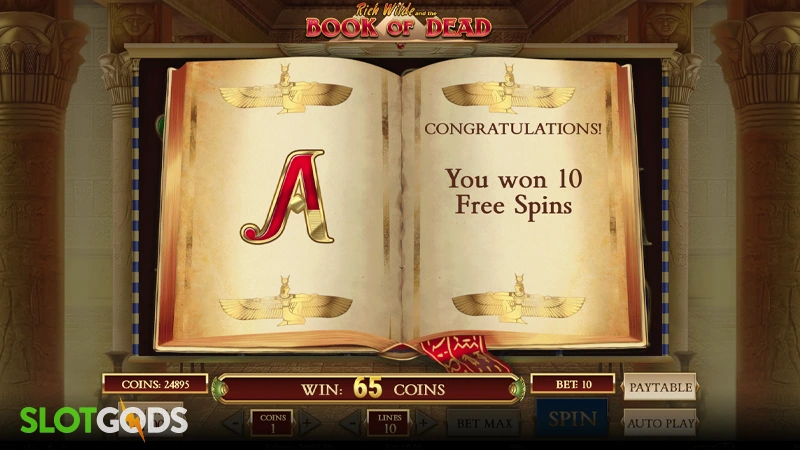 Rich Wilde and the Book of Dead Slot - Screenshot 4