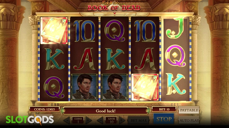 Rich Wilde and the Book of Dead Slot - Screenshot 2
