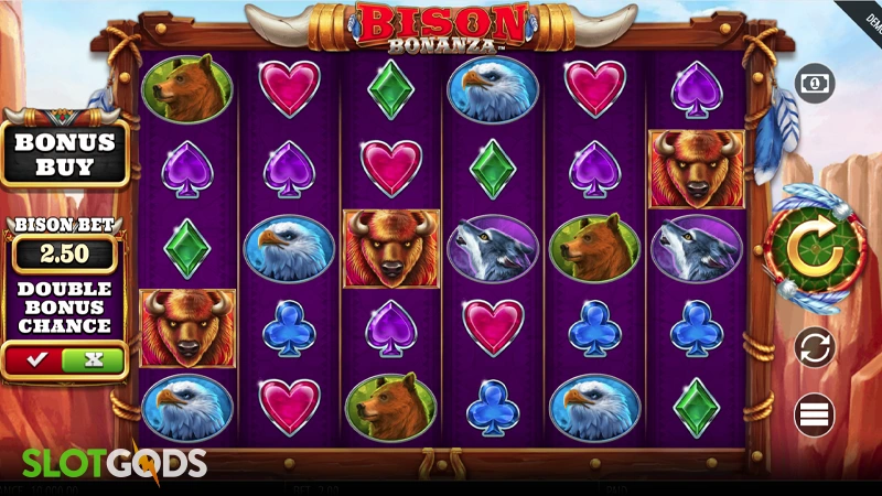 Bison Bonanza Slot - Screenshot 1