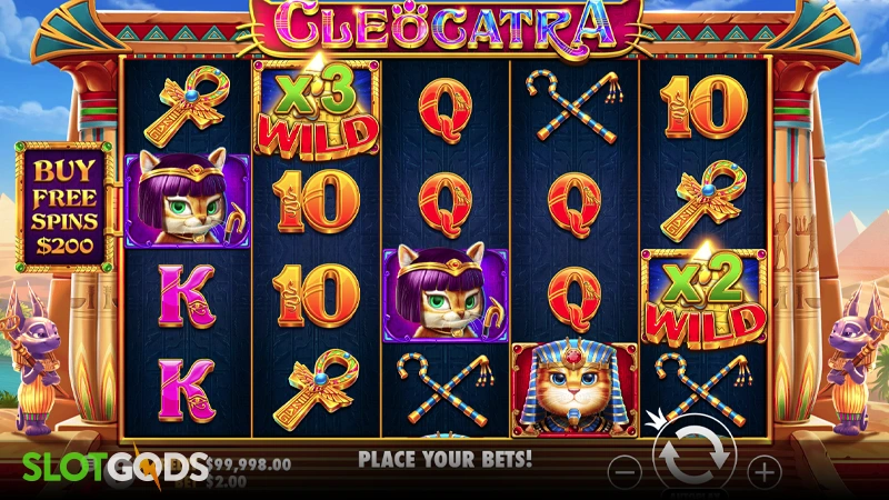 Cleocatra Slot - Screenshot 1