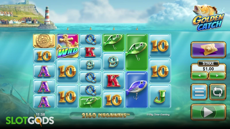 Golden Catch Online Slot by Big Time Gaming