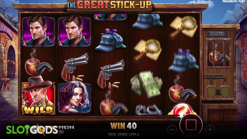 The Great Stick-Up Slot - Screenshot 3
