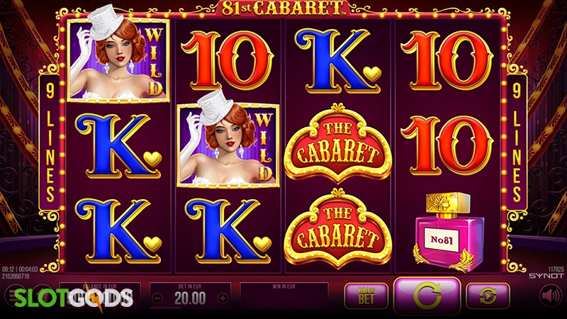81st Cabaret Online Slot by SYNOT Games