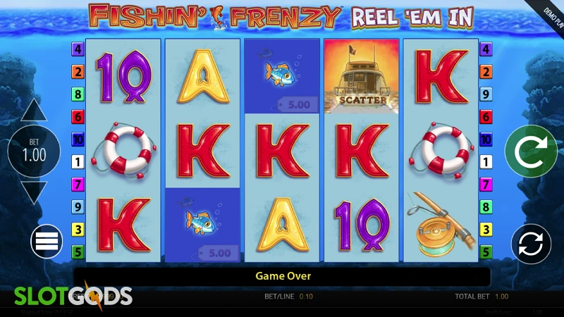 Fishin' Frenzy: Reel 'Em In Slot - Screenshot 1