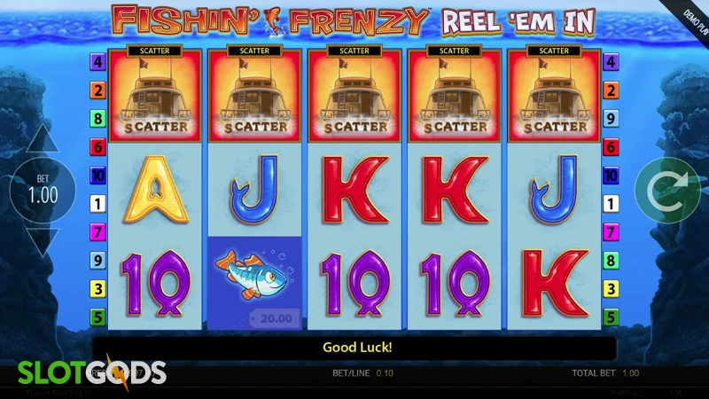 Fishin' Frenzy: Reel 'Em In Slot - Screenshot 2