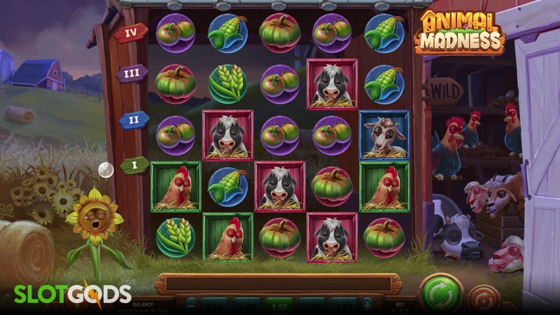 Animal Madness Slot - Screenshot 1