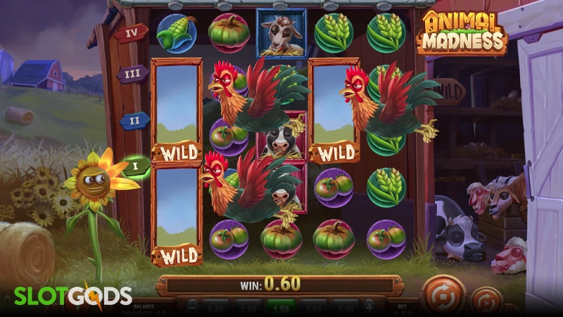 Animal Madness Slot - Screenshot 3