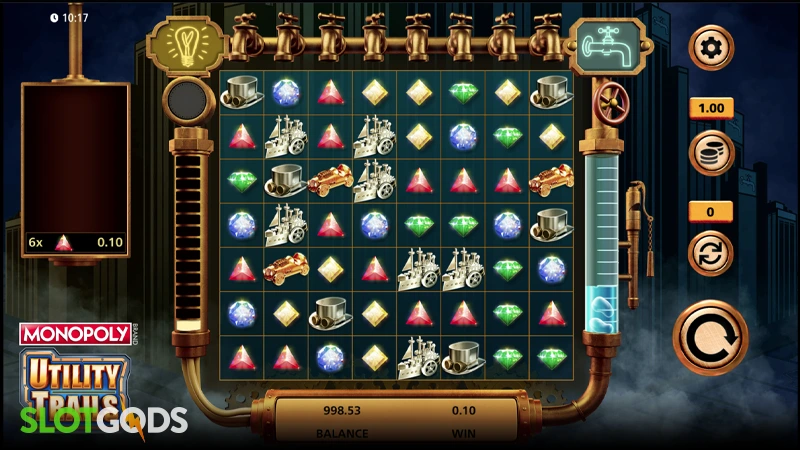 Monopoly Utility Trails Slot - Screenshot 1