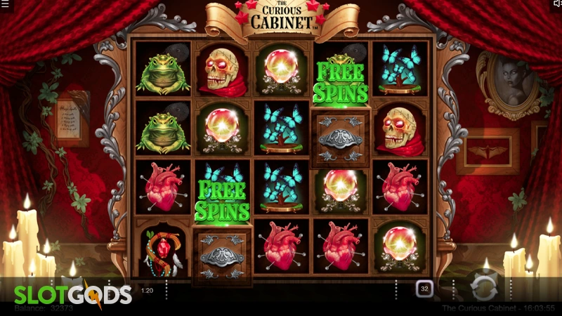 The Curious Cabinet Slot - Screenshot 2