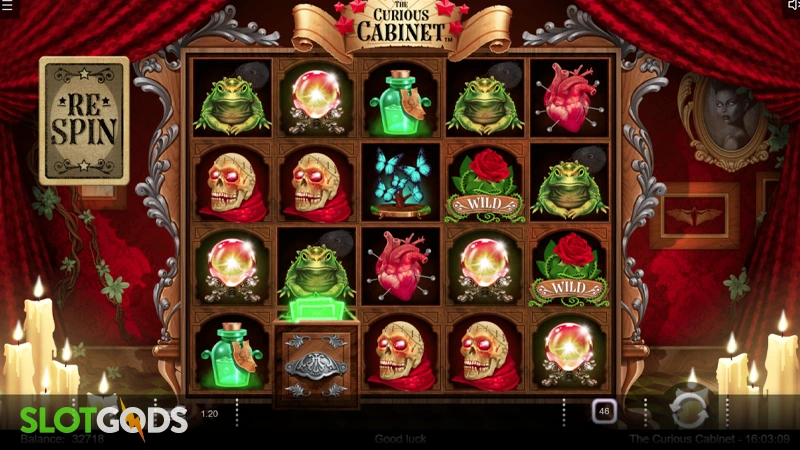 The Curious Cabinet Slot - Screenshot 3