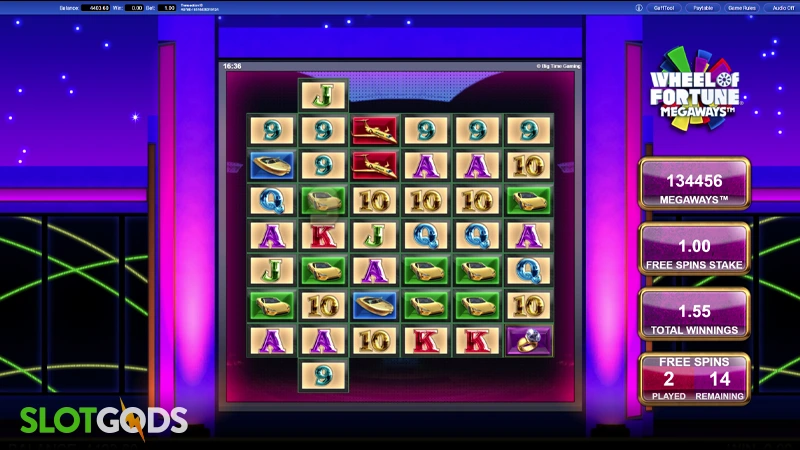 Wheel of Fortune Megaways Slot - Screenshot 2