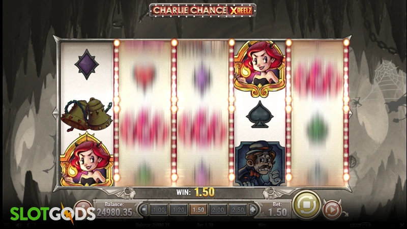 Charlie Chance XREELZ Slot - Screenshot 3