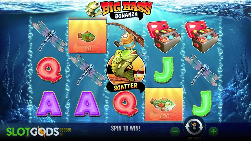 Big Bass Bonanza Slot - Screenshot 1