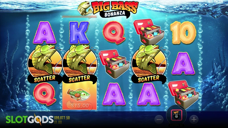 Big Bass Bonanza Slot - Screenshot 3