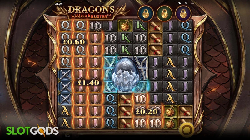 Dragons Clusterbuster Slot - Screenshot 1