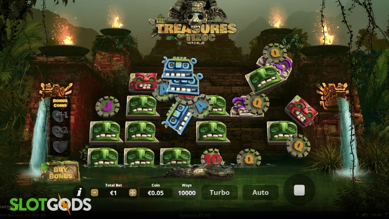The Treasures of Tizoc Slot - Screenshot 2