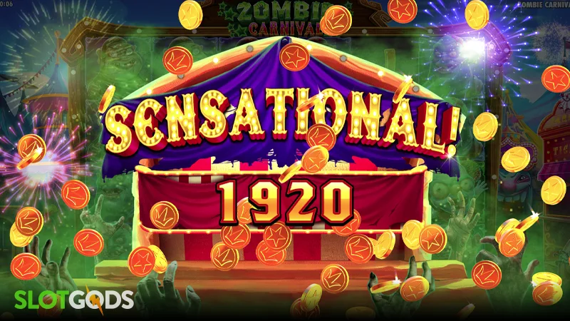 Zombie Carnival Slot - Screenshot 4