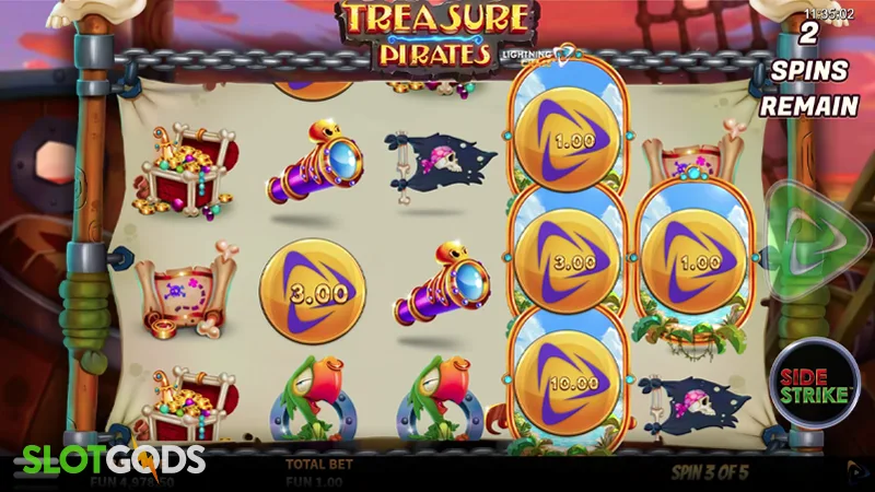 Treasure Pirates Slot - Screenshot 4