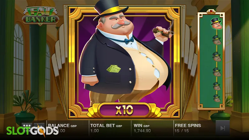 Fat Banker Slot - Screenshot 3