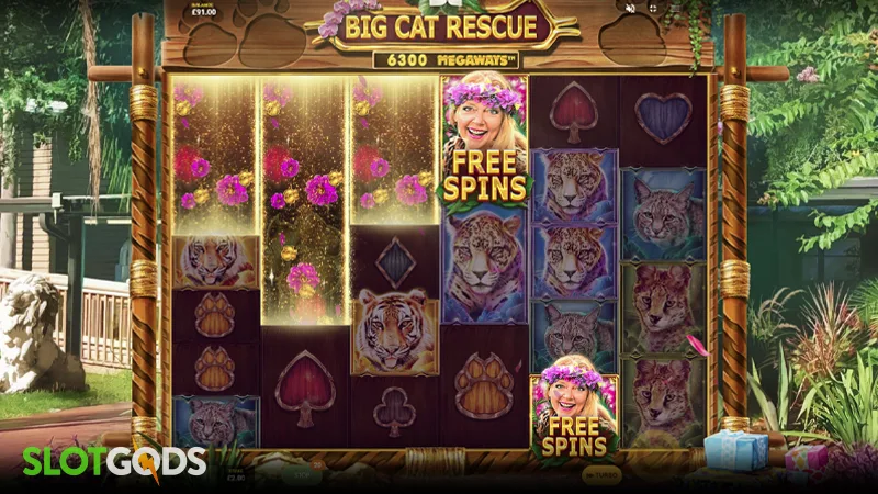 Big Cat Rescue Megaways Slot - Screenshot 3