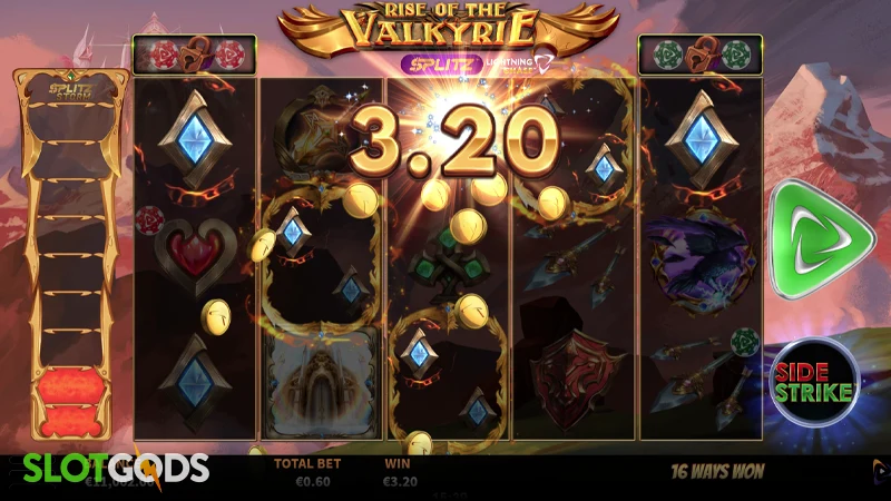 Rise of the Valkyrie Splitz Slot - Screenshot 3