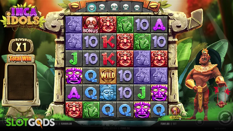 Inca Idols Online Slot by 1x2 Gaming