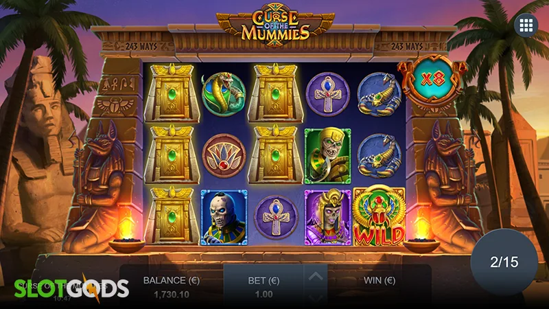 Curse of the Mummies Slot - Screenshot 3