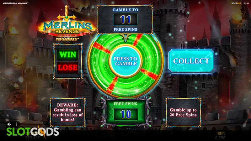 Merlin's Revenge Megaways Slot - Screenshot 3