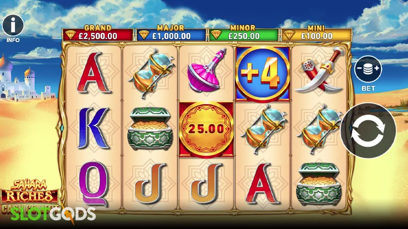 Sahara Riches: Cash Collect Slot - Screenshot 1